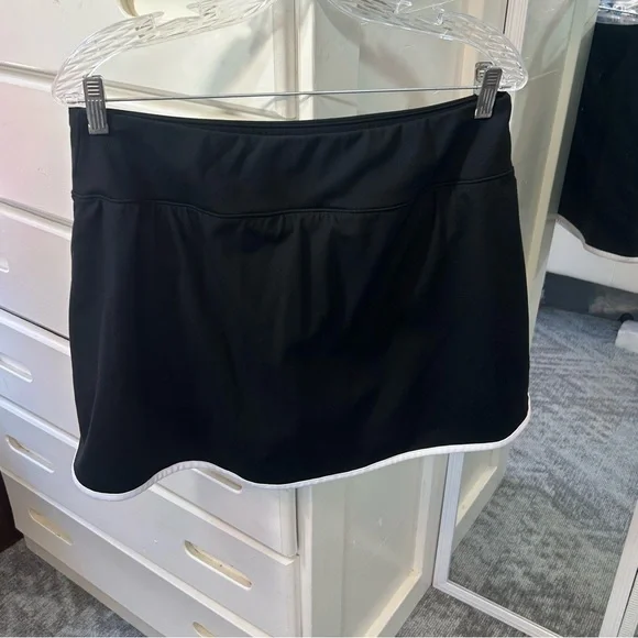 Athletic Black Tennis Skirt Everyday Butter Bliss Soft High-Rise Wrap Skort✨ - Picture 7 of 8